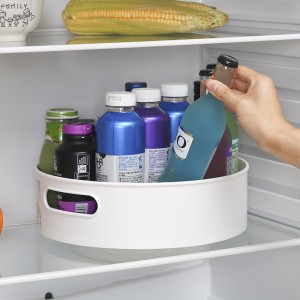 Desktop Non-Slip Rotating Storage Tray Multifunctional Plastic Storage Boxs