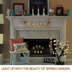 LED cherry blossom flower tree Indoor table lamp