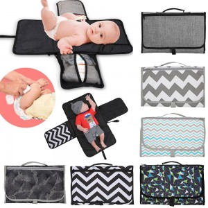 Portable Diaper Changing Pad - Waterproof Foldable Baby Changing Mat