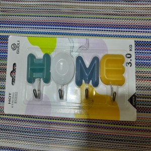 Self Adhesive Home Alphabet Wall Hook