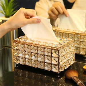 Dimond Crystal Beads Tissue Box