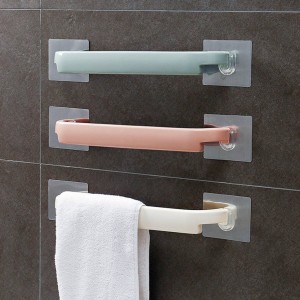 Punch-Free Kitchen | Bathroom Towel Wall Rack