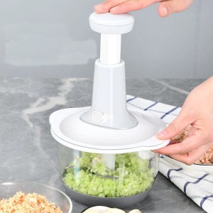 Manual Press Vegetable Chopper