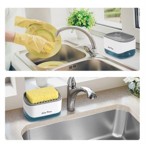 Soap Dispensing Sponge Holder