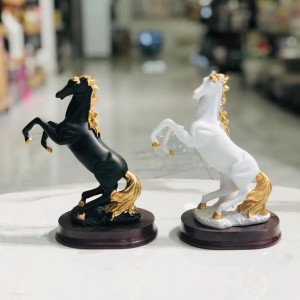 Resin Horse Statue Showpiece Small