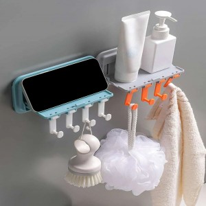 Multifunctional Foldable Wall Hook Rack