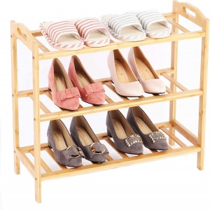 3 Tier Bamboo Shoe Racks