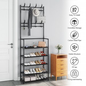 5 Layers Multifunctional Shoe & Hat Rack
