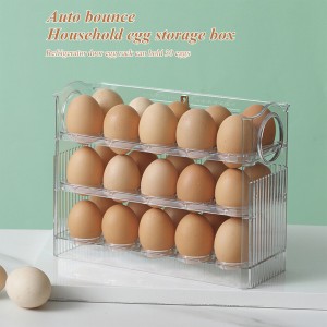 3-Layer Egg Holder for Refrigerator
