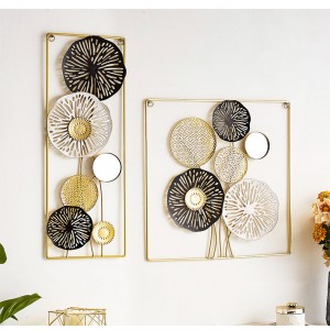 Buy 2pcs metal wall art decoration at best price in Pakistan Arish
