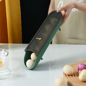 Refrigerator Auto rolling EGG Storage Box