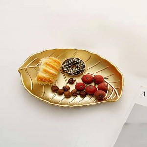 Decorative Leaf Shaped Serving Tray