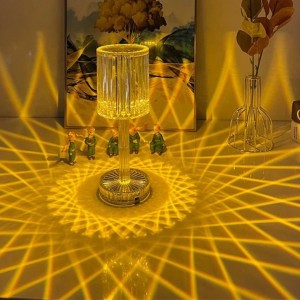 Crystal Diamond Table Lamp
