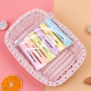 6 PCs Toothpaste Style Color Highlighter, Swing Cool Highlighters Pens, Office School Stationary