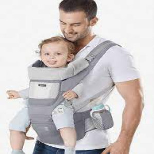 2024 Ergonomic Baby Carrier 6 in 1 OEM Wholesale Soft Infant Baby Carrier Walking Front and Backpack bag