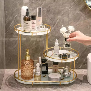 3 Tier Luxury Cosmetic And Skin Care Organizer Tray