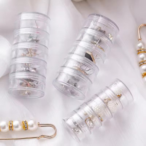 5 Layers Stackable Round Jewelry Organizer