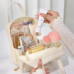 PU Faux Leather Cosmetic Bag