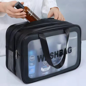 Waterproof Double Layer Travel Cosmetic Bag Medium / Large