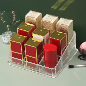 9 Grid Acrylic Lipstick Holder