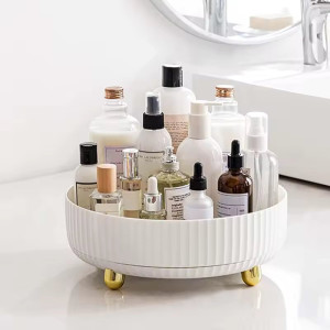 1Pc Rotating Cosmetic Tray,