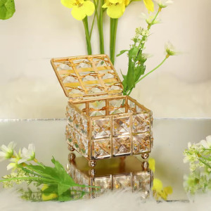 Mini Crystal Jewellery Box
