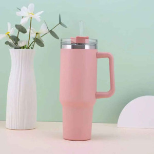 Stainless Steel Double Wall Vacuum Insulated Tumbler - Perfect for Hot & Cold Beverages