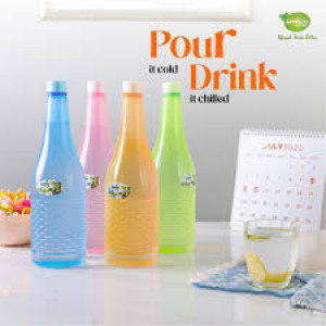 Super Cool Jumbo Plastic Water Bottles - Ideal for Fridge Storage