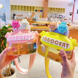 Adorable 1.2 Liter Water Bottle Stay Hydrated in Style