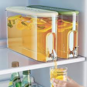 4L Cold Water Dispenser with Faucet - Ultimate Summer Beverage Jug for Fridge