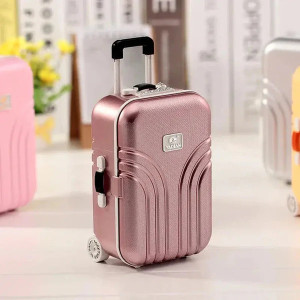 Mini Jewelry Box for Girls – Cute Travel Storage Case with Mirror & Compartments