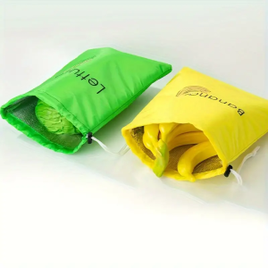 Reusable Food Storage Bags – Breathable Plastic Bags for Fruits & Vegetables