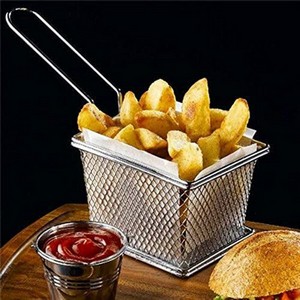 Mini Stainless Steel Fries Holder