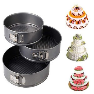 Pack of 3 Nonstick Cake Baking Pan