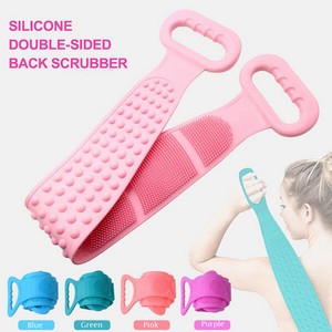 Body Sponge Silicone Back Brush Belt
