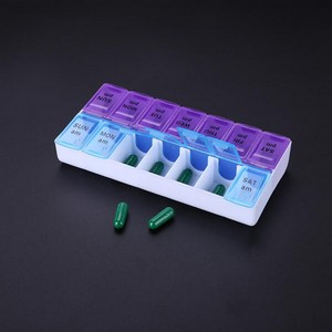 7 Day Pill Box Medicine Tablet Dispenser