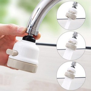360°Rotatable 3 Modes Adjustment ABS Water Saving Tap Filter