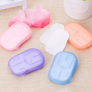Disposable Mini Soap Paper Pack of 2