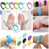 Silicone Bracelet Hand Sanitizer Dispenser Pumps Wristband