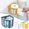 Punch-Free Toilet Paper Shelf