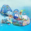 Portable 3 In 1 Tunnel Baby Playhouse