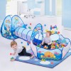 Portable 3 In 1 Tunnel Baby Playhouse