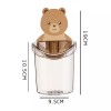 Cute Bear Cup Wall Mounted Toothbrush, Toothpaste, Razor Holder