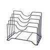 1pc Kitchen Shelf Pan Rack Cutting Board Holder Storage Pot Lid Organizer Stands Tapas Cover Stand Iron Dish Rack