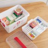 First Aid Kit Box Home Medicine Storage Box Plastic Pill Case Large Capacity Medical Organizer Makeup Cosmetic Container