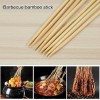 Sturdy Bamboo Skewer Sticks (Pack of 80)