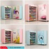 Printed Shoe Organizer Rack 5 Layer
