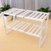 Expandable Adjustable Under Sink Shelf Storage Shelf for Kitchen Bathroom Rack Space Saving