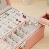 Multi-Function Travel Jewelry Box Necklace Earring Ring Gift Box Storage
