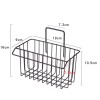 Iron Wall Mounted Hanging Hand Sanitizer Bottle Basket Towel Cosmetics Storage Rack Bathroom Organizer